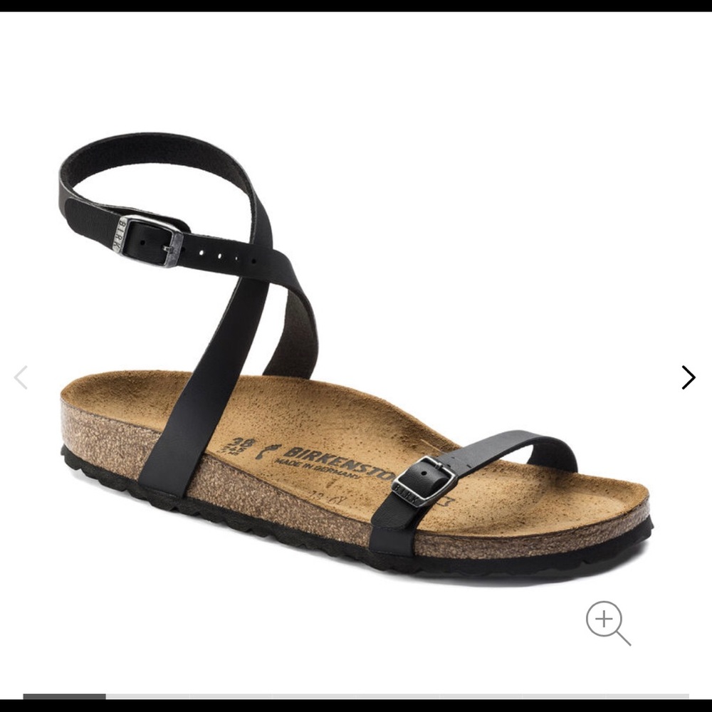 NEW Birkenstock Daloa Sandal, Black